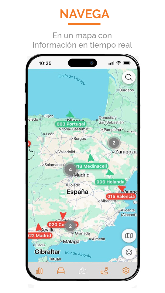 Plataforma de rastreo satelital GESTYA